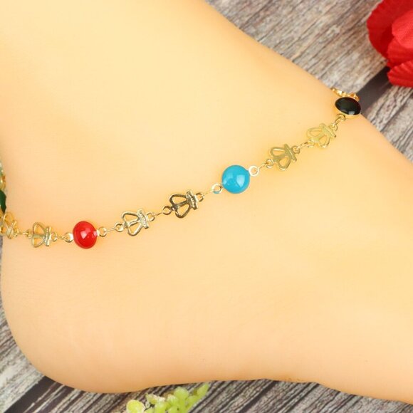 "Elegant Handmade Anklet – Delicate Jewelry for Women, MAR091028 - Picture 5 of 10